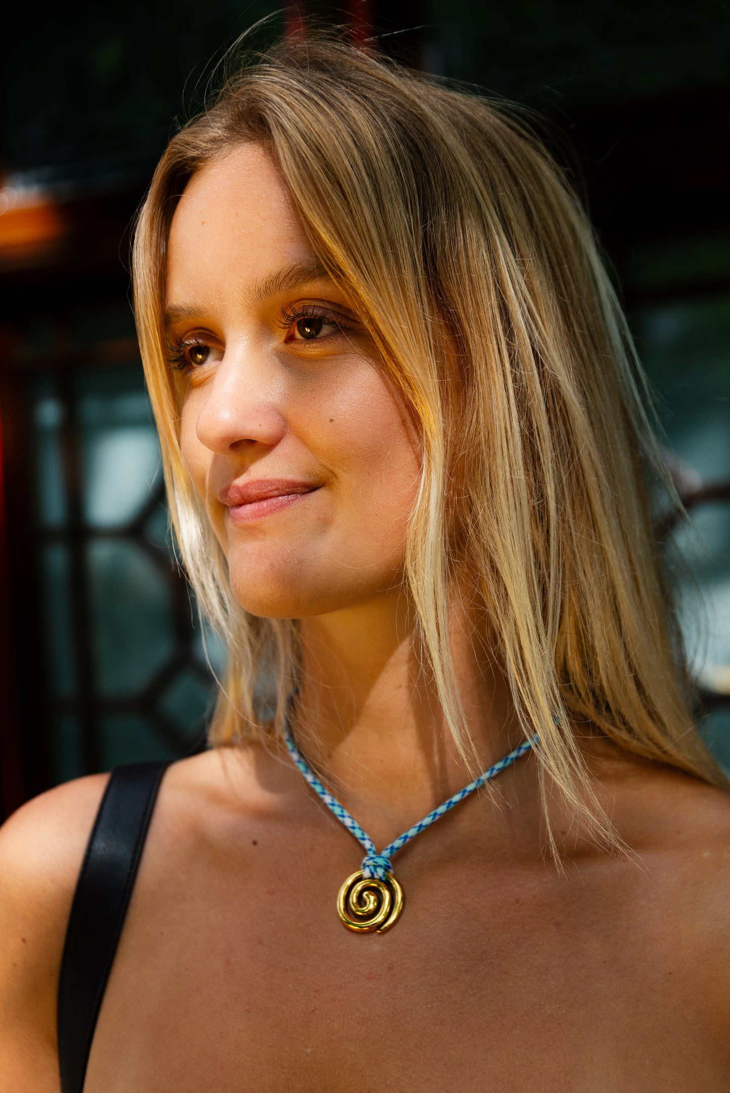 Swirl on a Knot - Necklace