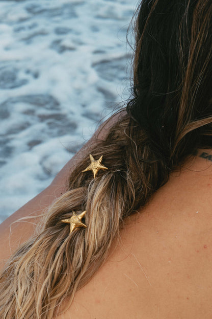 A Mermaid's Starfish Stud - Earring