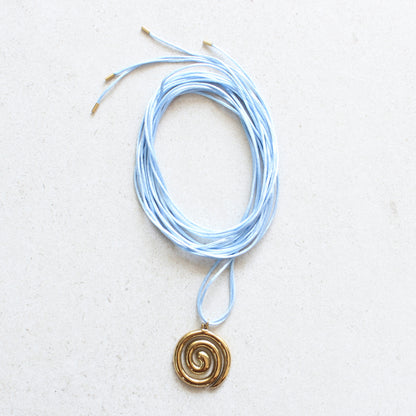 Swirl On a String - Necklace