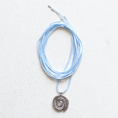 Swirl On a String - Necklace