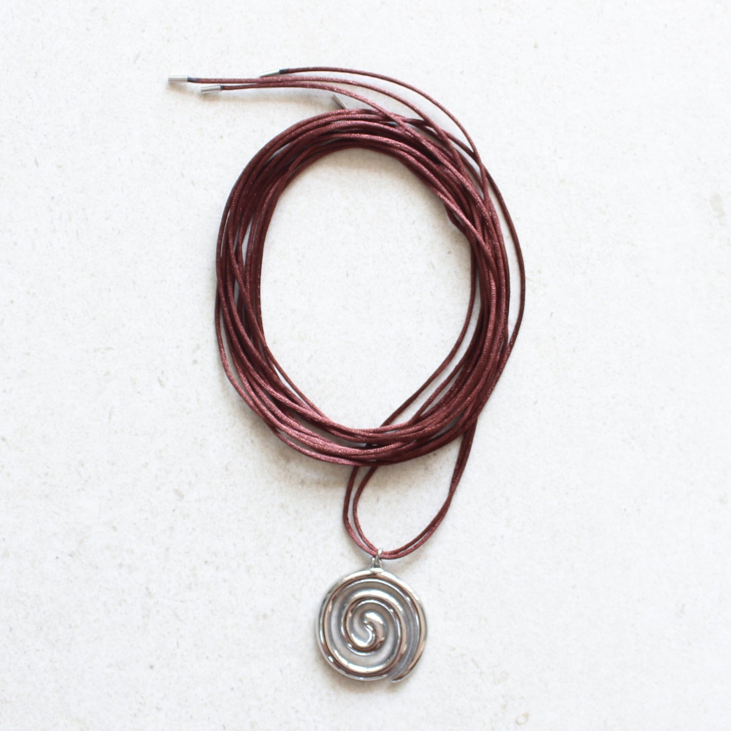 Swirl On a String - Necklace