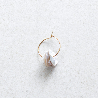 Pearl Flake - Earring