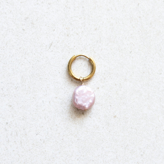 Lavender Pearl Drop - Earring