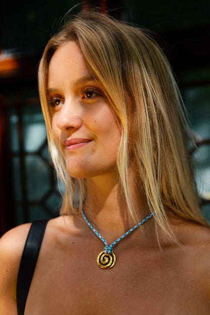 Swirl on a Knot - Necklace