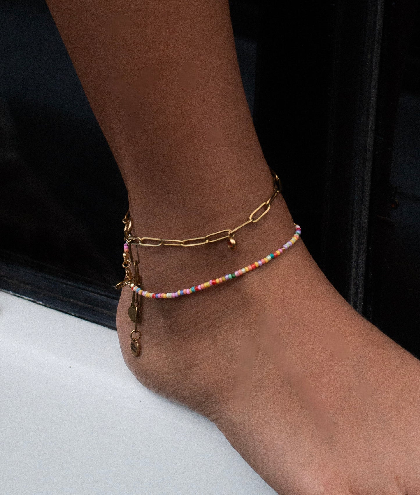 Golden Hour - Stainless Steel Anklet