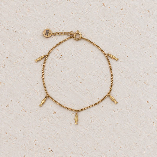 Gone Fishing -  Stainless Steel Bracelet