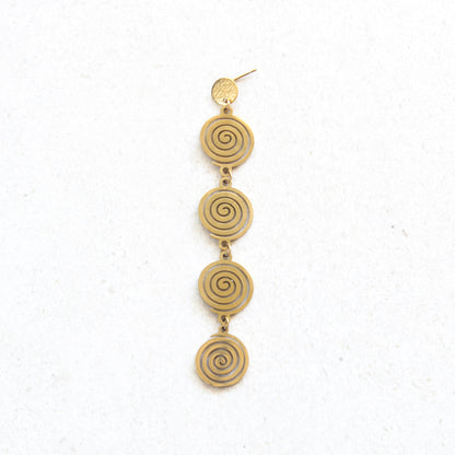 Swirl Dangle - Earring