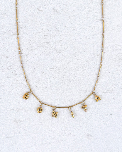 Say No More - Necklace (more options)